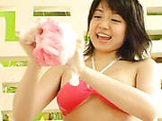 Sexy Japanese Chick Shizuka Nakamura Undressing On A Cam