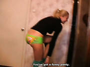 Russian Amateur Couple Planning A Romantic Date
