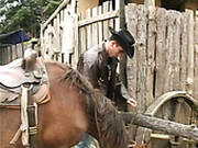Cowboy And Cowgirl Having Steamy Sex Fun