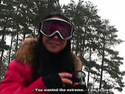 Adventurous Couple Is Riding A Snowmobile In Wtf Pass Reality Porn Video