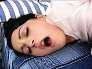 Shy And Petite Brunette Simone Loves To Be Drilled In The Ass