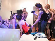 Wtf Pass Presents Jaw-dropping Group Sex In A Dorm