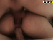 Greedy For Cum   Brunette Sucks And Jerks  Cock