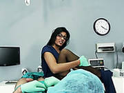 Sultry Indian Chick Gives A Head To Her Doctor