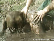 Mature Bushbitch Diane Gets Fucked In Dirty Water