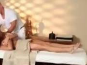 Brunette Massage Model