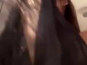 She Is Groping Her Boob And Loves The Sensation 