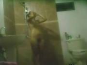 Cute Amateur Girl Washing In The Bathroom