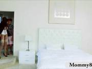 Sex Loving Milf Fucks With A Teen Couple