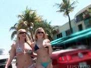 Naked Big Ass Blondes Flashing Sex Holes