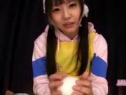 She Is A Cute One Jerking The Dick Off 