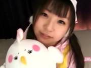 Hot Asian Lass Wears A Provocative Costume 