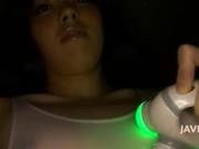 Seductive Asian Hottie Solos With A Toy