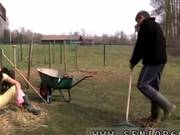 She Is In The Hay Stack Blowing The Old Man 