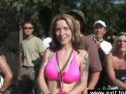Hundreds Of Nude Amateurs In Public