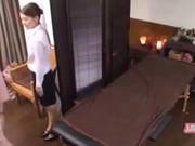 Jerking The Dick Off On The Massage Table 