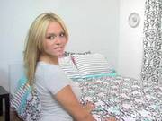 Blonde Babe Arianna Armani Starts To Get Nasty Alone In Her Room
