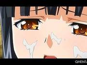 Brunette Hentai Teen Hardcore Gangbanged And Bukakked