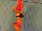 Horny Slutty Blonde Babe Frankie Fucks Her Huge Vibrator Toy