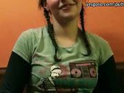 Cute Chick Petty Asshole Reamed With Horny Dude For A Chunk Of Cash