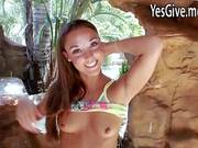 Hottie Marry Lynn Excited For Her First Huge Black Cock Pounding
