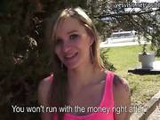 Slender Czech Girl Angelica Fucked And Facial For Some Cash