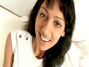 Cum Thirsty Chick Deepthroats Huge Cock