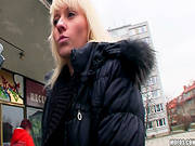 Blonde Teen Is Convinced To Blow
