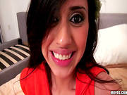 Wonderful Brunette Likes It Deep