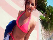 Kinky Teen Enjoys Hard Doggy