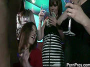 Drunk Babes Are Having Orgy In The Party