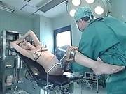 Tied Up Japanese Girl Gets Her Pussy Stuffed By A Doctor