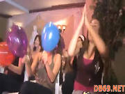 The Party Gets Wild With These Horny Girls -13