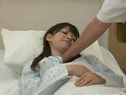 She Is A Patient That Gets Cured With A Huge Cock