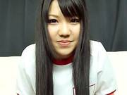 Beautiful Japanese Teen Toys Her Pussy With A Vibrator