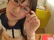 Japanese Nerdy Knows How To Suck A Cock So Well