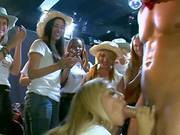 Slutty Girls Suck Big Dick At The Wild Party At The Bar