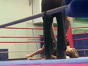 Backstage Clip At Nude Fight Club With Two Hot Skanks