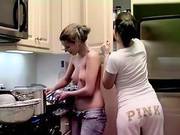 Cooking With Cindy Hope As She Goes Topless