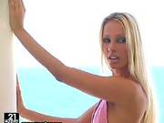 Backstage From St. Martin As Sandy Gets It All Off