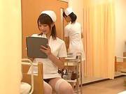 Four Sexy Japanese Nurses Give Great Pleasure To A Guy