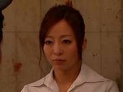 Threesome Video With Amazing Kaori Getting Fucked Hard