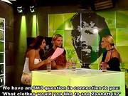 Euro Pornstar Gets Gets Interviewed In A Popular Tv Show