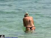 Fun On Holiday In Greece With Blonde Beauty From Hungary