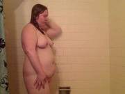 Bbw Molly In The Shower