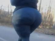 Big Booty Walking!