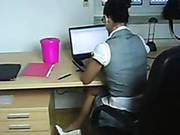 Fucking A Hot Secretary At Her Work Place- Ggrad