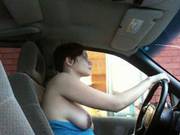 Public Flash At Drive Through