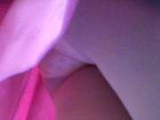 Boso (upskirt) The Lady In The Pink Skirt & White Stockings