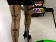 Shopping In Sexy Pantyhose